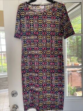3 x LuLaRoe Stretch patterned  midi dresses, size S, NWT